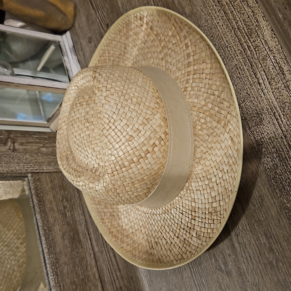 🛍 Straw hat cowboy hat made in Mexico size medium